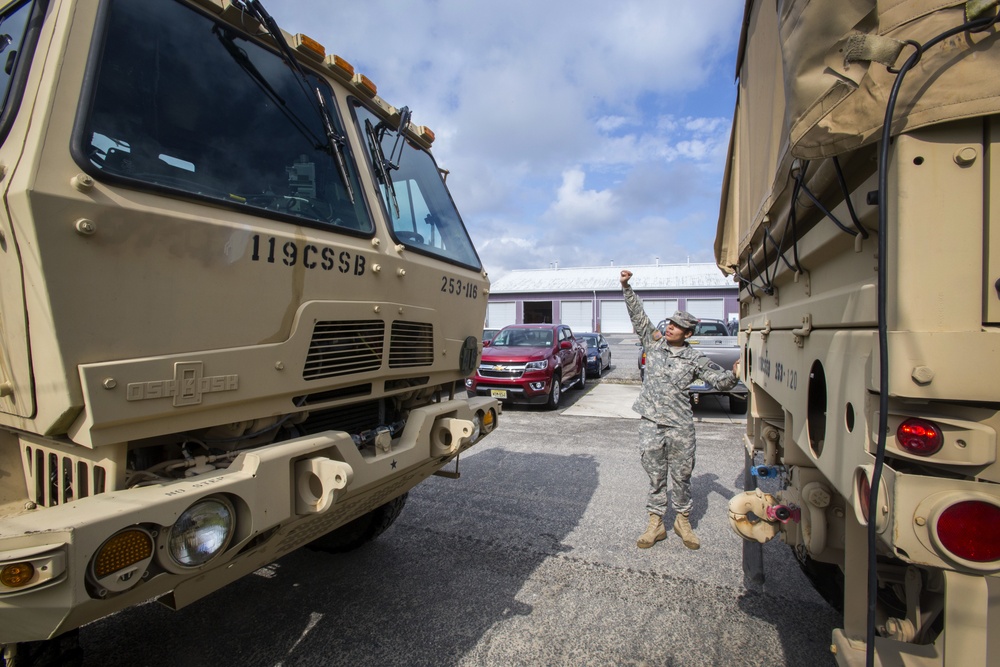 New Jersey National Guard responds to Hurricane Irma