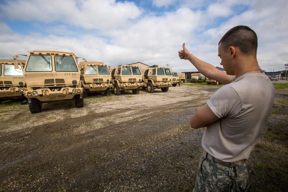 New Jersey National Guard responds to Hurricane Irma