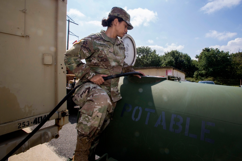 New Jersey National Guard responds to Hurricane Irma