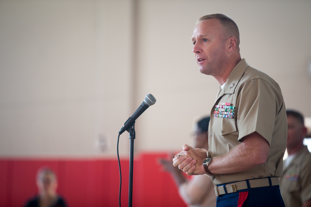 U.S. Marines visit Detroit elementary school