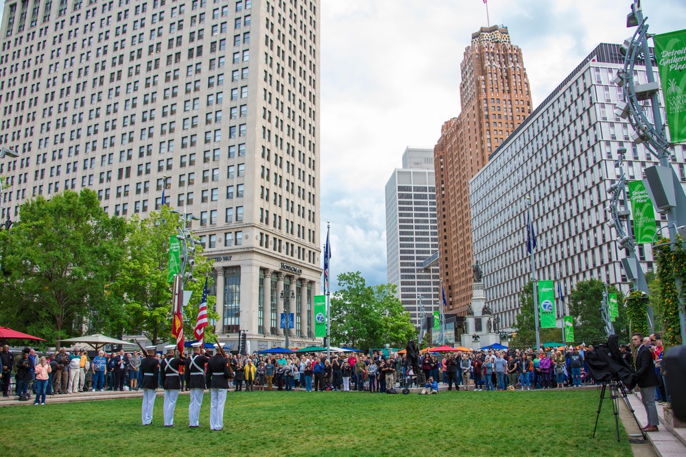 CMC Speaks at Marine Week Detroit Opening Ceremony