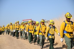 Cal Guard troops train up and head out to fight raging wildfires