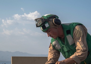 USS San Diego (LPD 22) RQ-21A Launcher