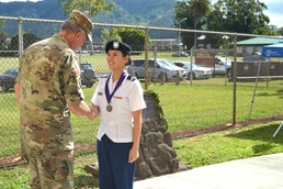 2017 1st Lt. Nainoa Hoe scholar introduced, recognized
