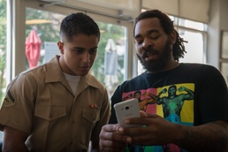 Marines host luncheon with Detroit veterans