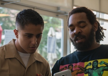 Marines host luncheon with Detroit veterans