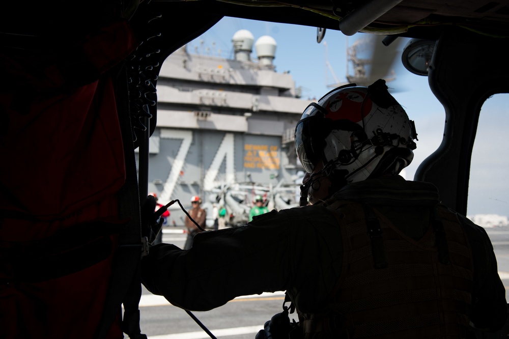 Stennis Conducts Carrier Qualifications