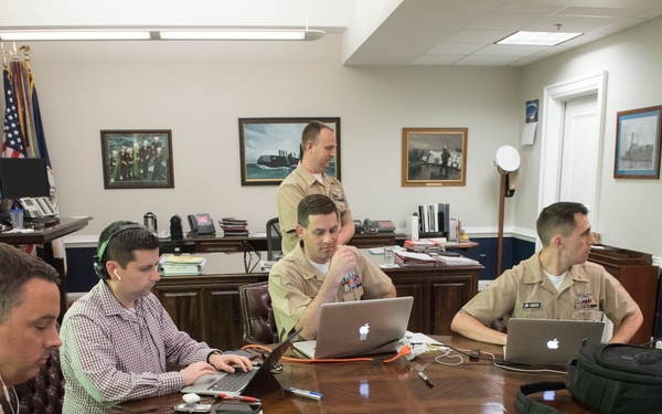 CNO, MCPON Conduct Facebook Live All-hands Call.