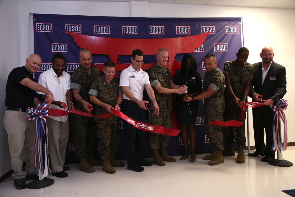 Camp Foster USO reopens after renovations