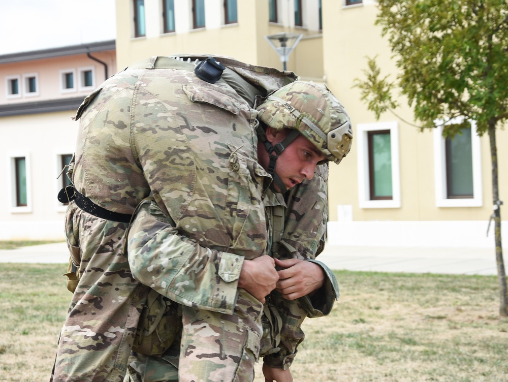 173rd Airborne Brigade Trains For Best Medic Competition