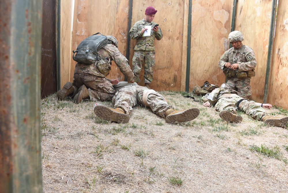 173rd Airborne Brigade Trains For Best Medic Competition