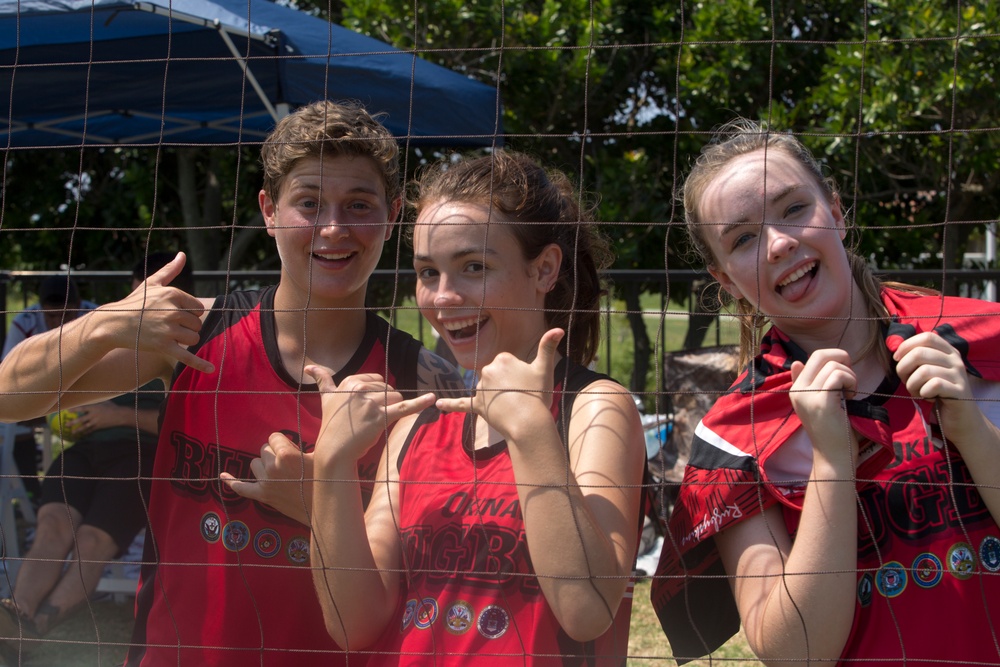 Military, local communities’ teams welcome the Hong Kong Rugby Football Club to the 4th Annual Battle on the Rock Rugby Tournament