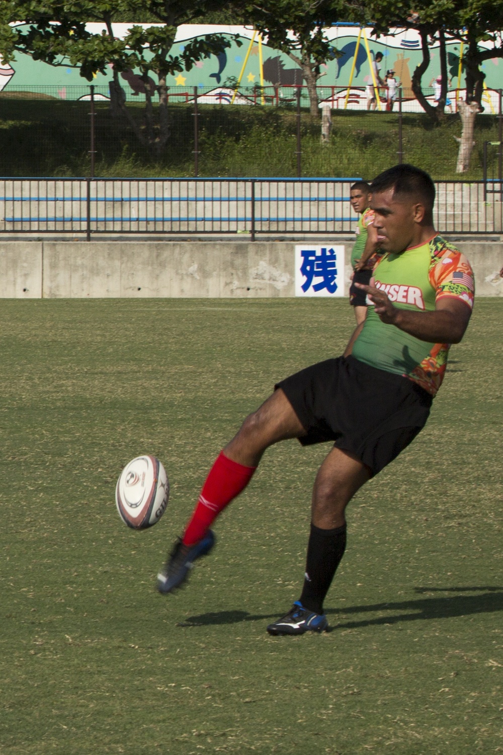 Military, local communities’ teams welcome the Hong Kong Rugby Football Club to the 4th Annual Battle on the Rock Rugby Tournament