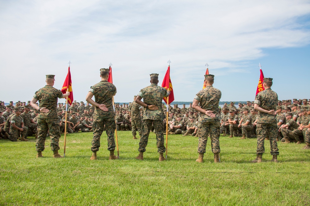 CMC Speaks to Marines at MCB Camp Lejeune