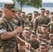 CMC Speaks to Marines at MCB Camp Lejeune