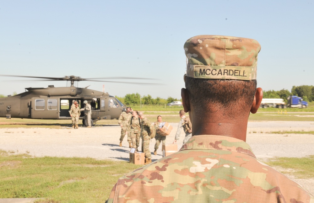 CSM John Sampa visits JTF 56