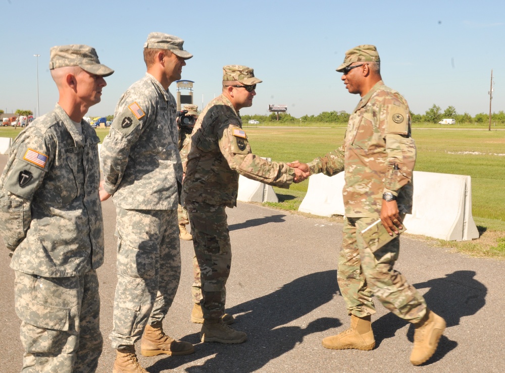 CSM John Sampa visits JTF 56