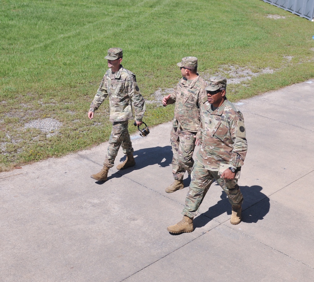 CSM John Sampa visits JTF 56