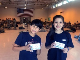 Volunteers wash more than 100 loads of laundry for troops assisting in Harvey relief efforts