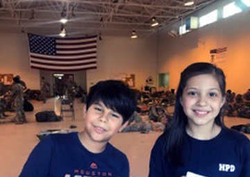 Volunteers wash more than 100 loads of laundry for troops assisting in Harvey relief efforts