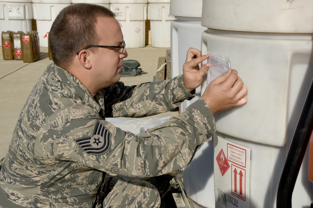 269th Combat Communications Squadron prepares to deploy to St. Croix for Hurricane Irma relief support