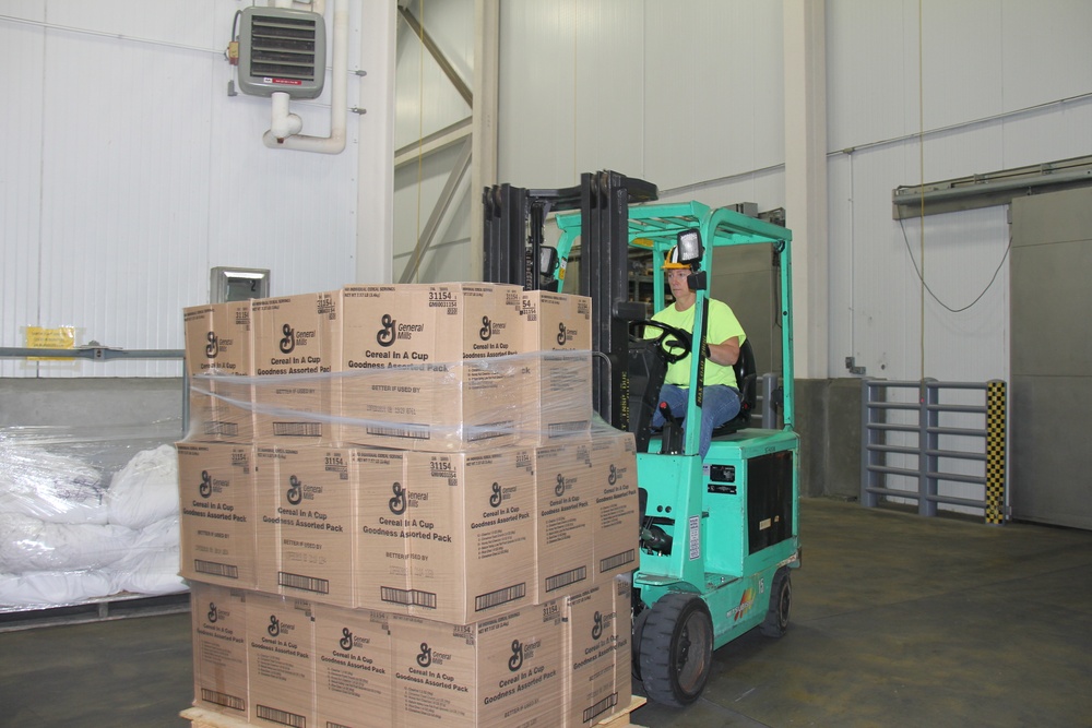Fort McCoy food-reutilization program pickup