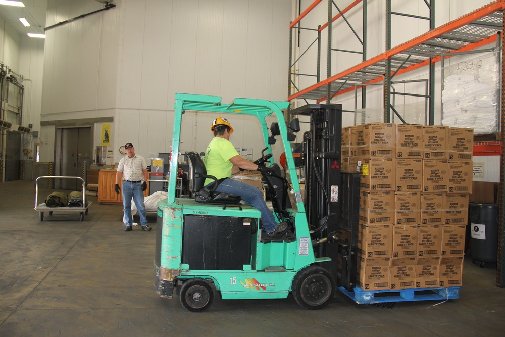 Fort McCoy food reutilization program pickup