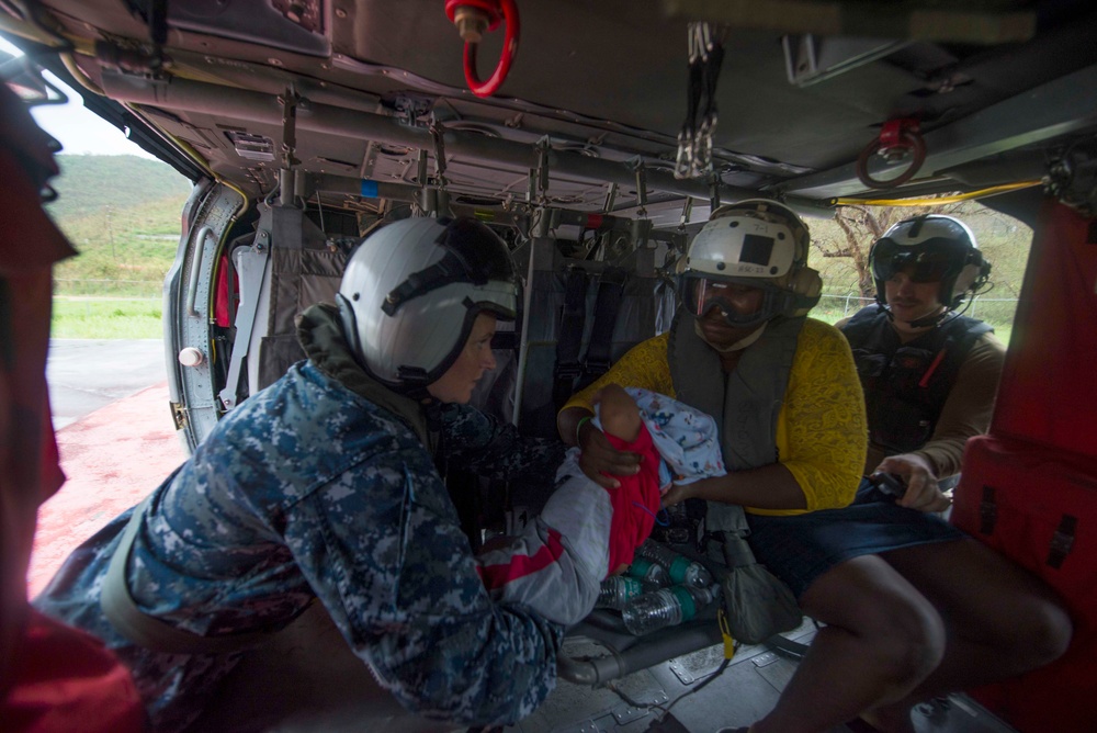 FST-2 provides aid to Hurricane Irma evacuees in Virgin Islands