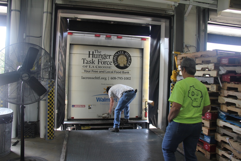 Fort McCoy food-reutilization program pickup