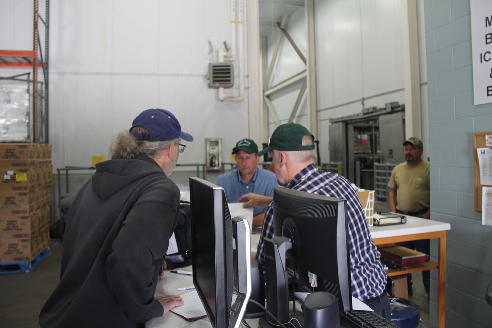 Fort McCoy food-reutilization program pickup