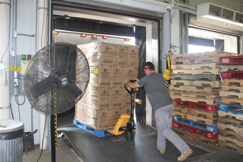 Fort McCoy food reutilization program pickup
