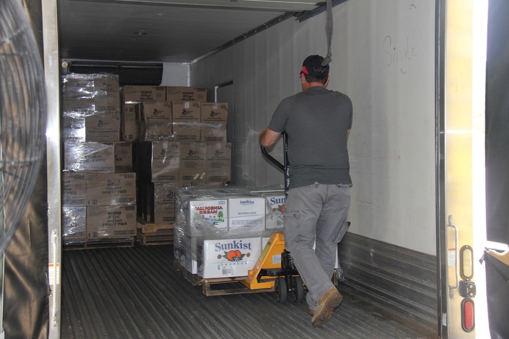 Fort McCoy food-reutilization program pickup