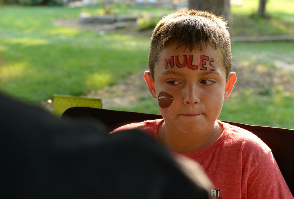 UCM military appreciation tailgate and football game