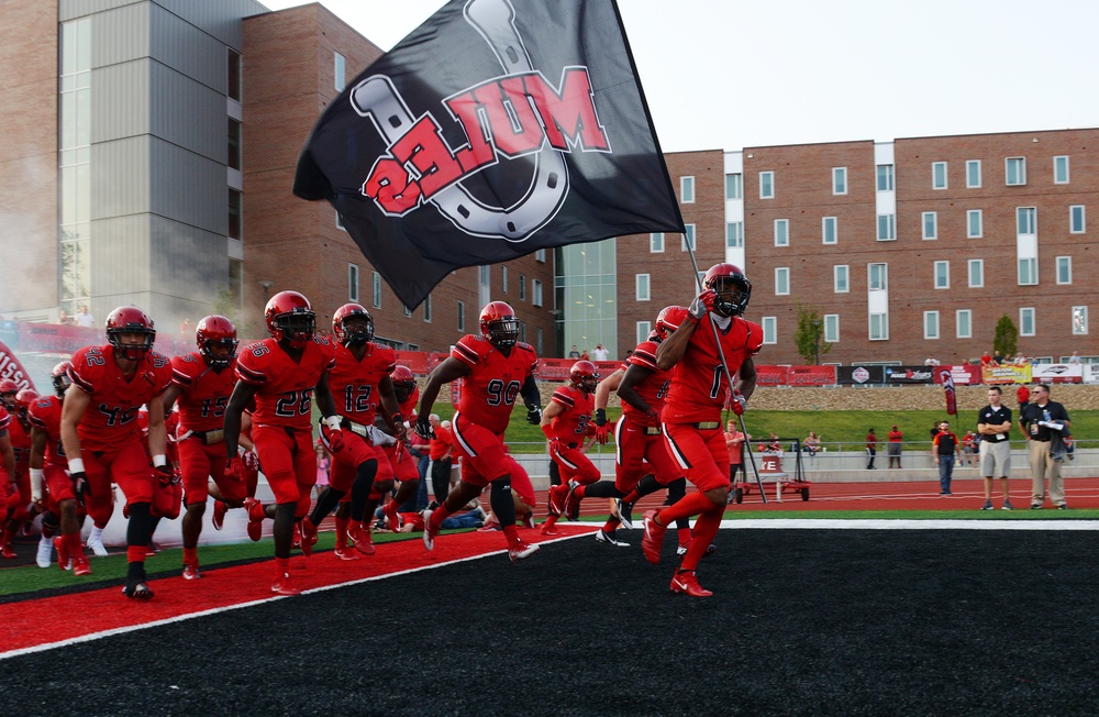 UCM military appreciation tailgate and football game
