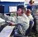 WADS team coordinates with an AWACS aircraft and controllers to assist with Hurricane Harvey rescue efforts Aug. 31