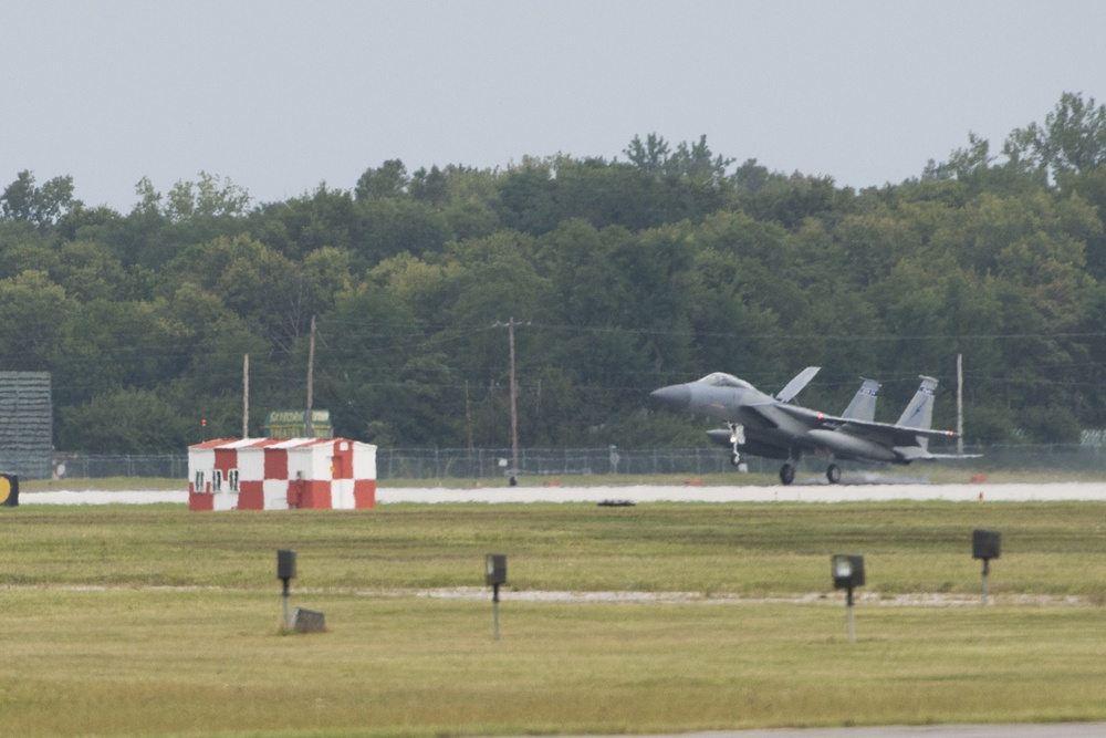 Aircraft use Wright-Patterson AFB as Safe Haven