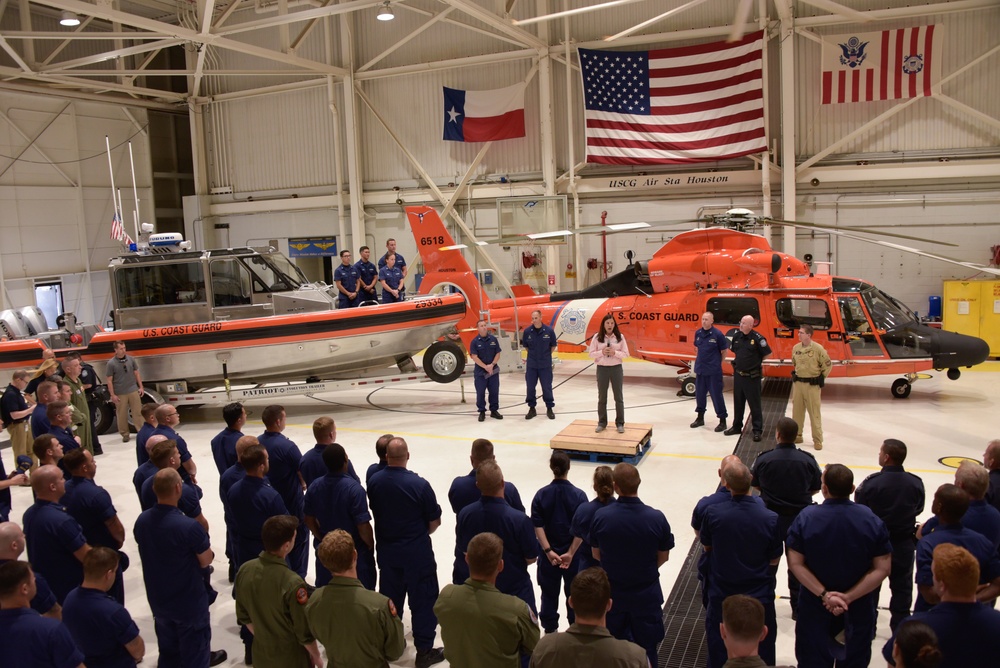 DHS Acting Secretary Elaine Duke Visits Texas to Assess Hurricane Harvey Response and Recovery Efforts