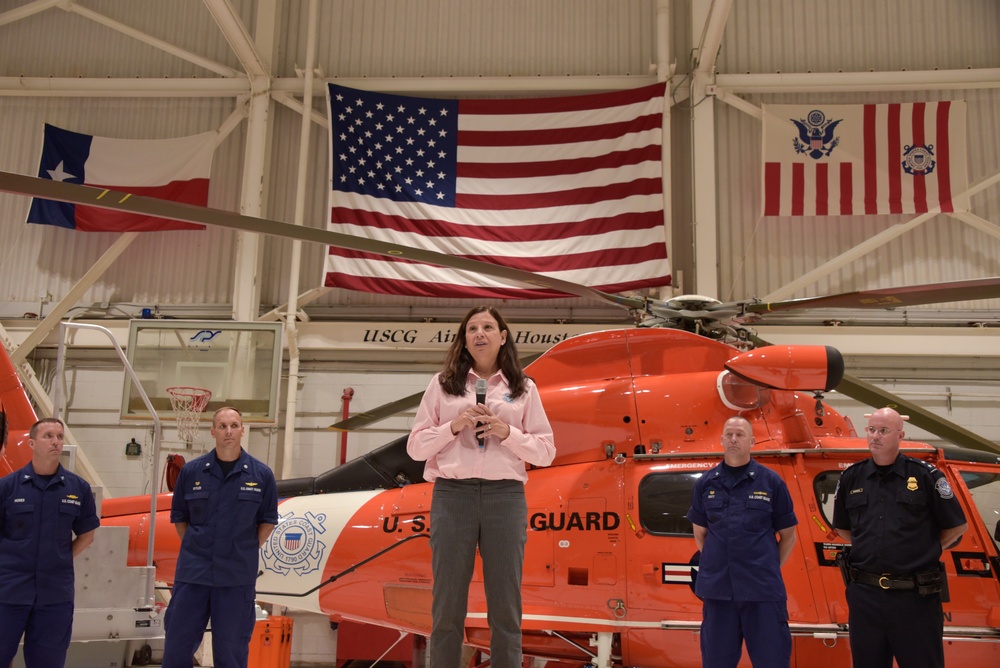 DHS Acting Secretary Elaine Duke Visits Texas to Assess Hurricane Harvey Response and Recovery Efforts