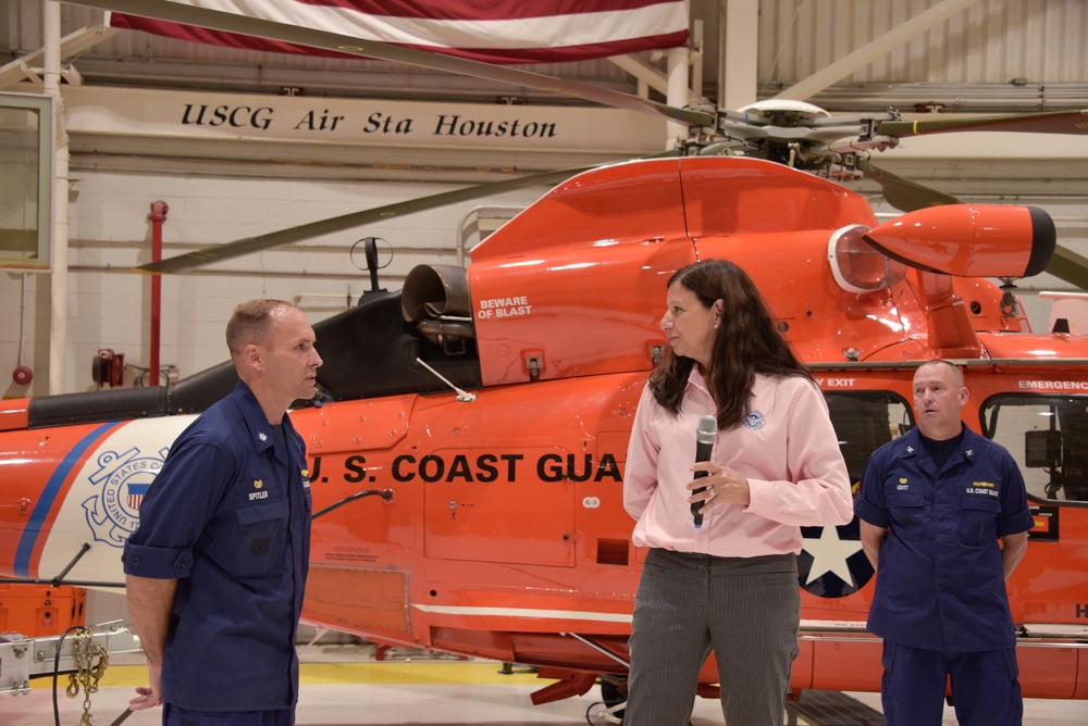 DHS Acting Secretary Elaine Duke Visits Texas to Assess Hurricane Harvey Response and Recovery Efforts