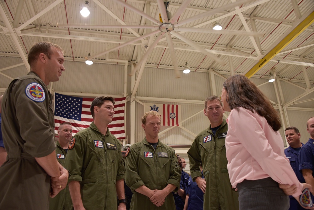 DHS Acting Secretary Elaine Duke Visits Texas to Assess Hurricane Harvey Response and Recovery Efforts