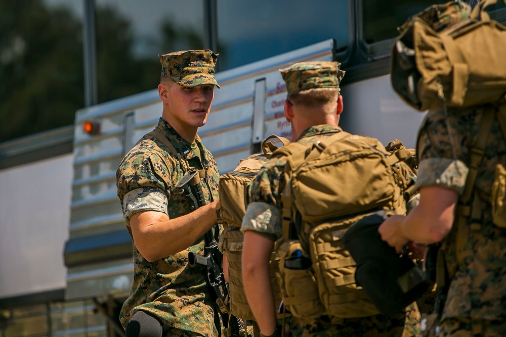 DVIDS - Images - 26th MEU Marines depart to embark aboard USS Iwo JIma ...