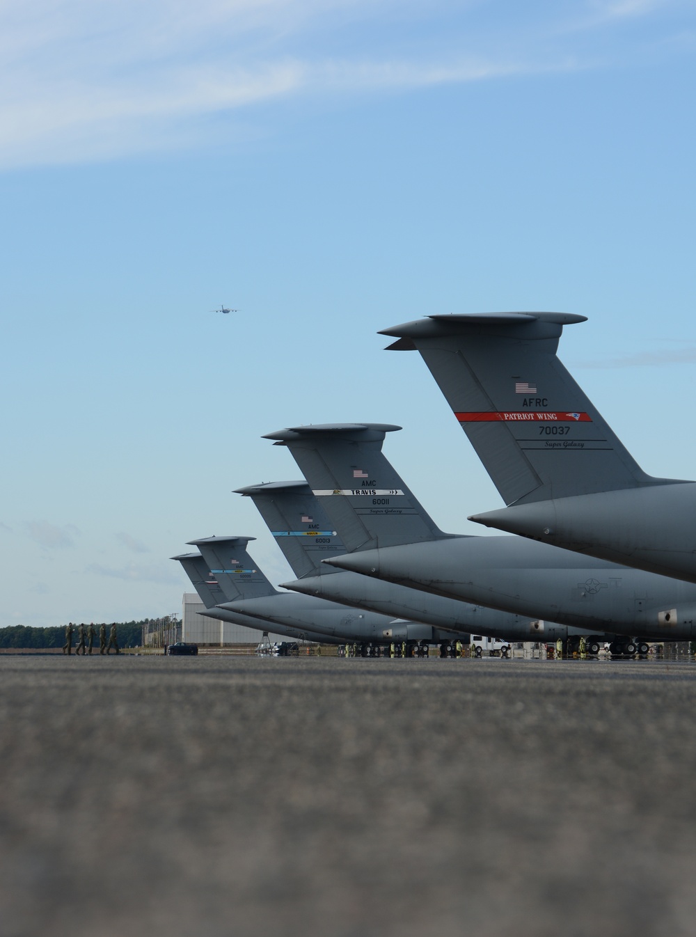 C-5A Galaxy 0461 takes-off into the wild blue yonder
