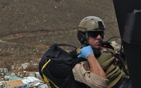 Air and Marine Operations Rescue Mission during Hurricane Irma