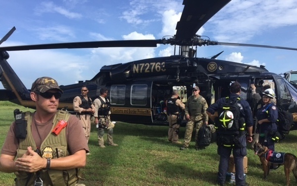 AMO Transports Rescue Team to Virgin Islands
