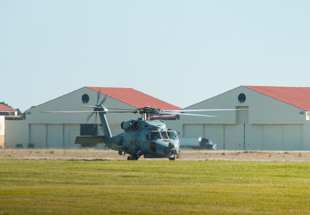 NAS Jacksonville Helicopters Evacuate to Maxwell