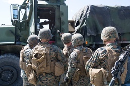 Aiming for excellence: Motor T Marines shoot Gunnery Table five range