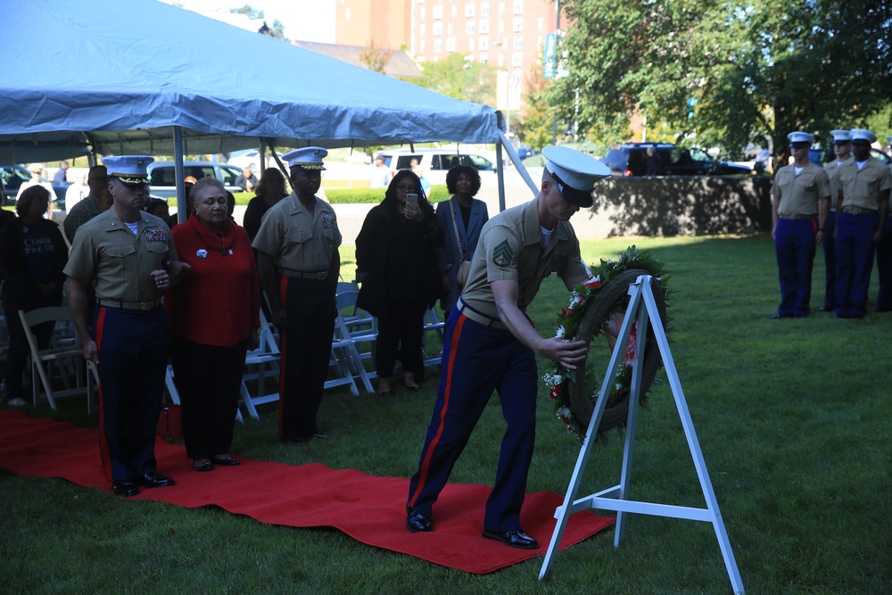 Marine Week Detroit Marines Visit Veterans at VA Hospital
