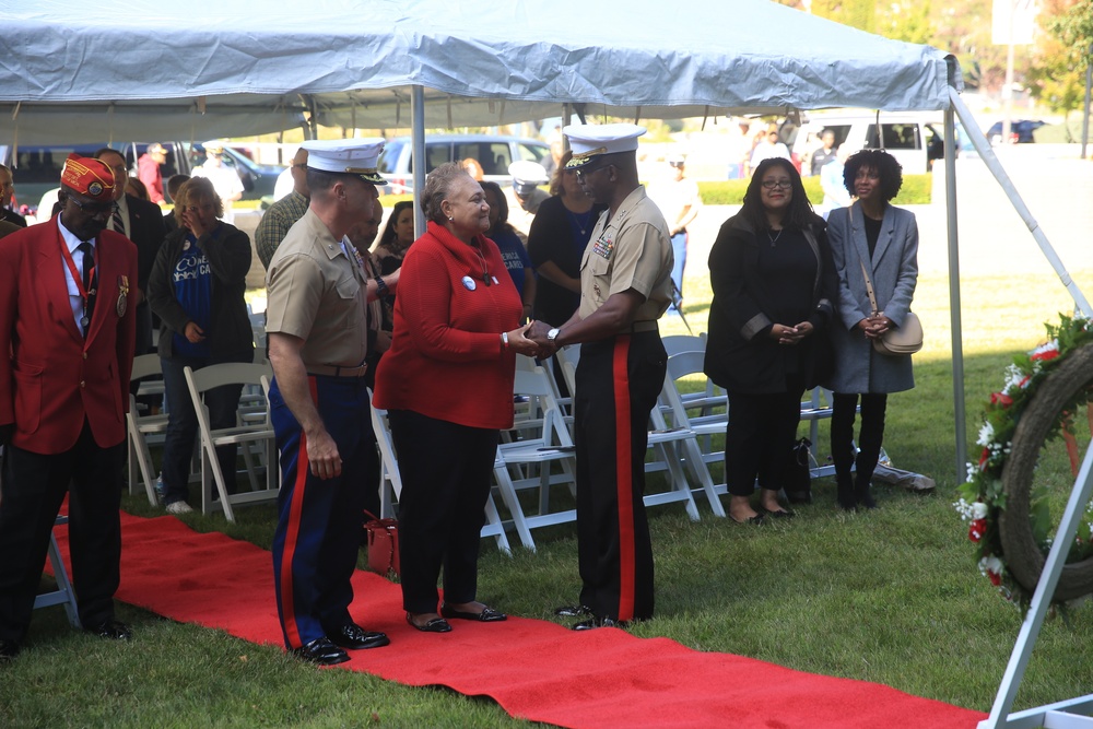 Marine Week Detroit Marines Visit Veterans at VA Hospital