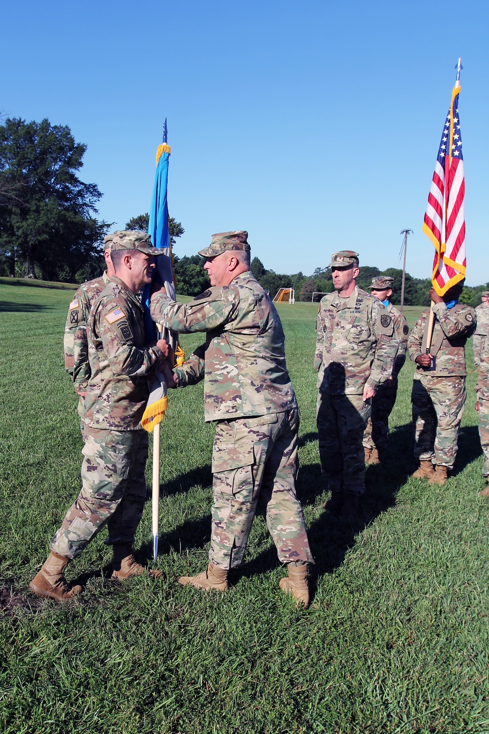 CSM Chandler and COL Branch