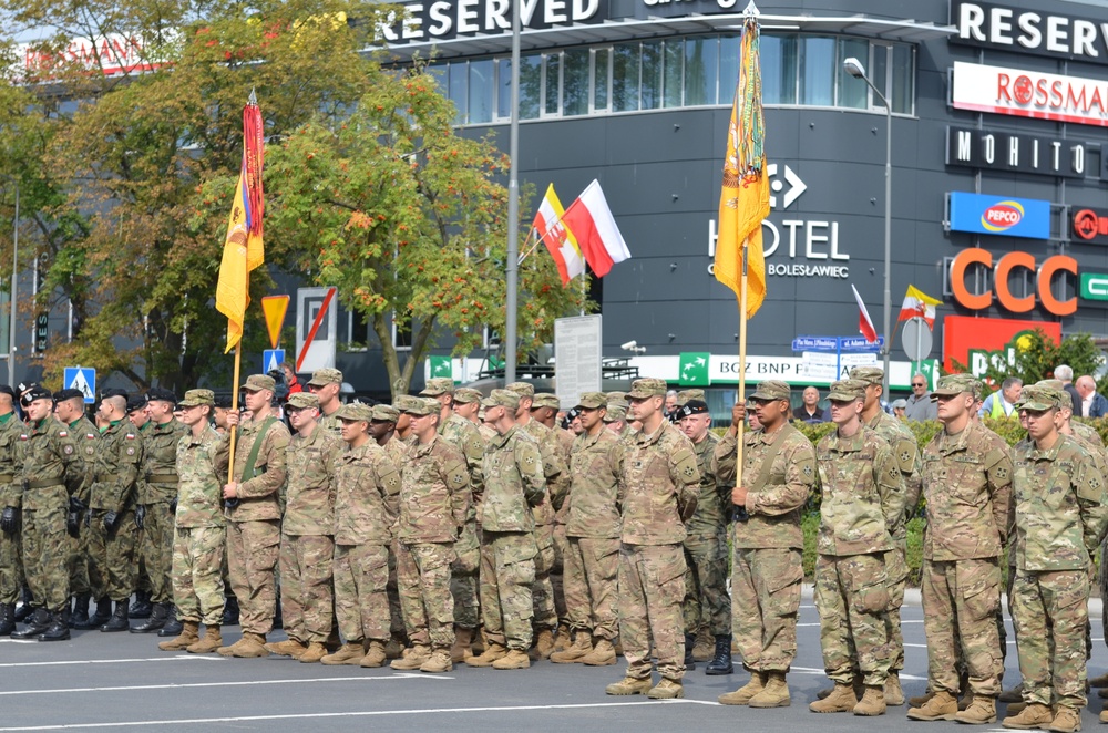 US, Polish soldiers commemorate Black Division Day
